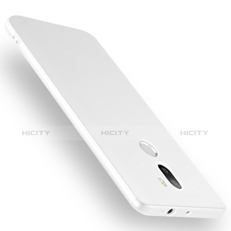 Custodia Silicone Ultra Sottile Morbida per Xiaomi Mi 5S Plus Bianco