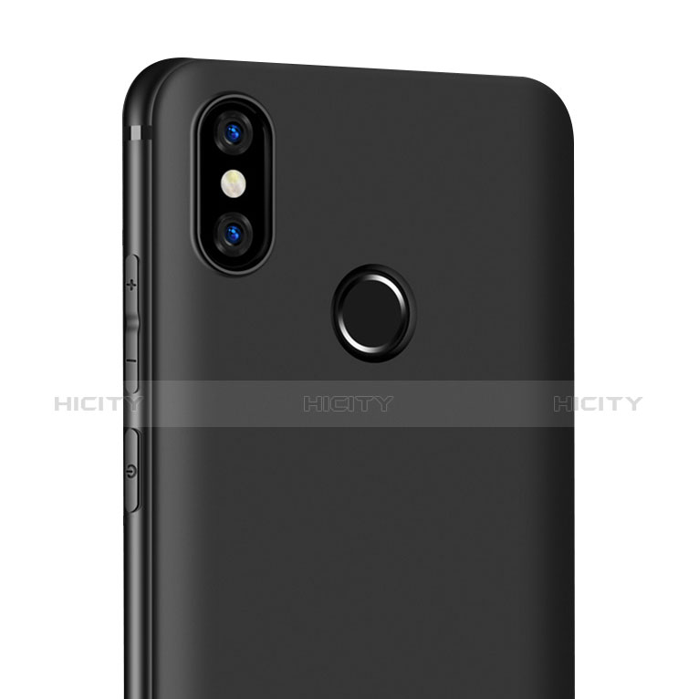 Custodia Silicone Ultra Sottile Morbida per Xiaomi Mi 8 Nero