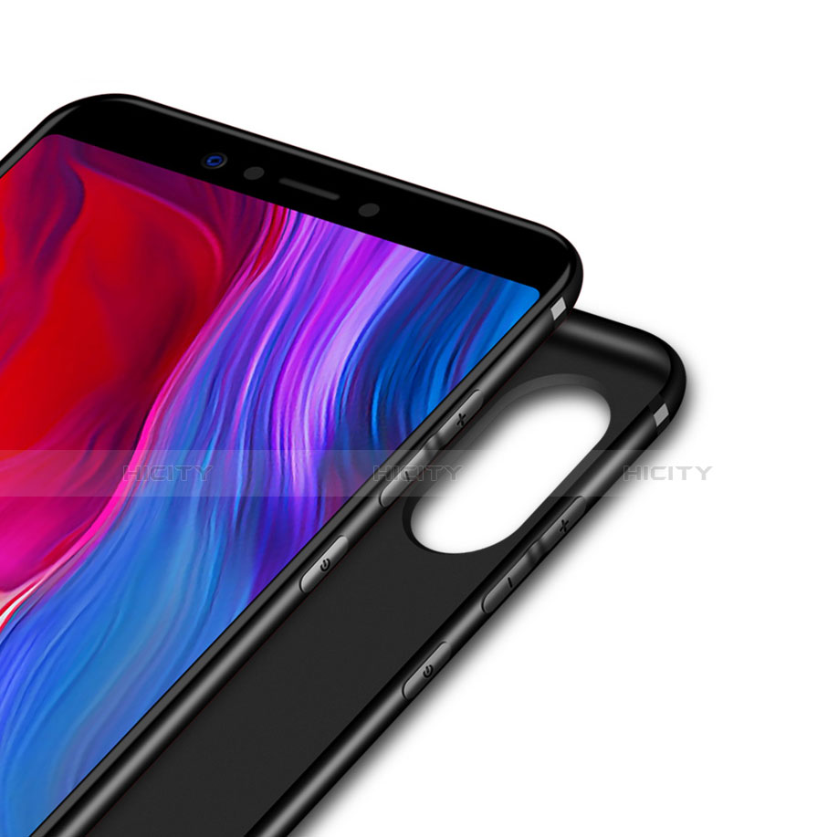 Custodia Silicone Ultra Sottile Morbida per Xiaomi Mi 8 Nero