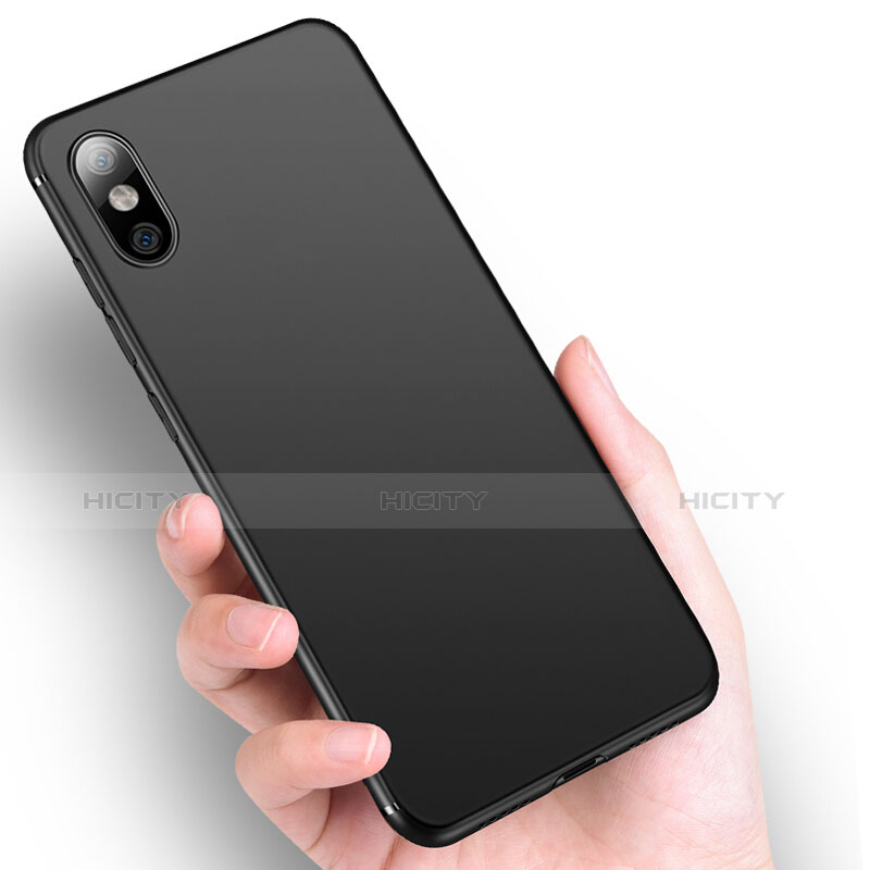 Custodia Silicone Ultra Sottile Morbida per Xiaomi Mi 8 Pro Global Version Nero