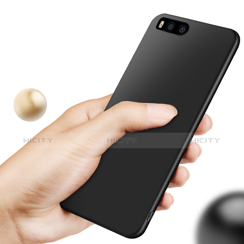 Custodia Silicone Ultra Sottile Morbida per Xiaomi Mi Note 3 Nero