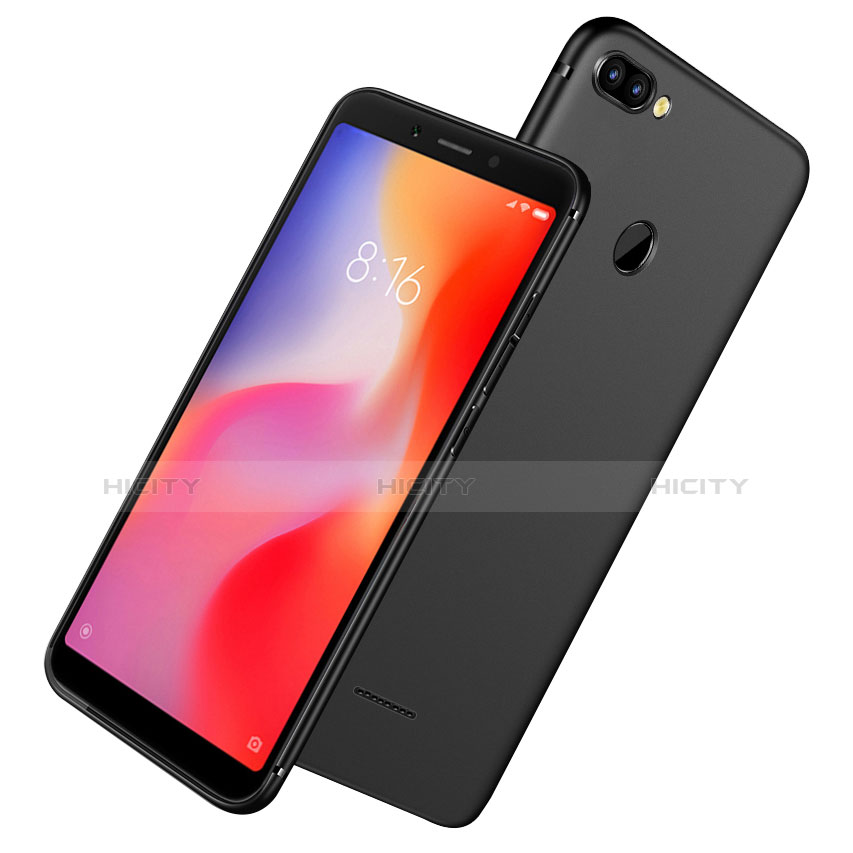 Custodia Silicone Ultra Sottile Morbida per Xiaomi Redmi 6 Nero