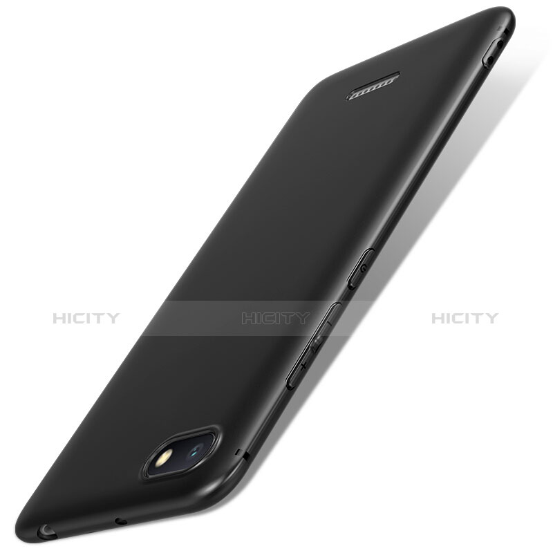 Custodia Silicone Ultra Sottile Morbida per Xiaomi Redmi 6A Nero