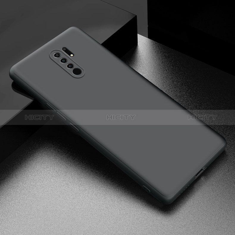 Custodia Silicone Ultra Sottile Morbida per Xiaomi Redmi 9 Nero