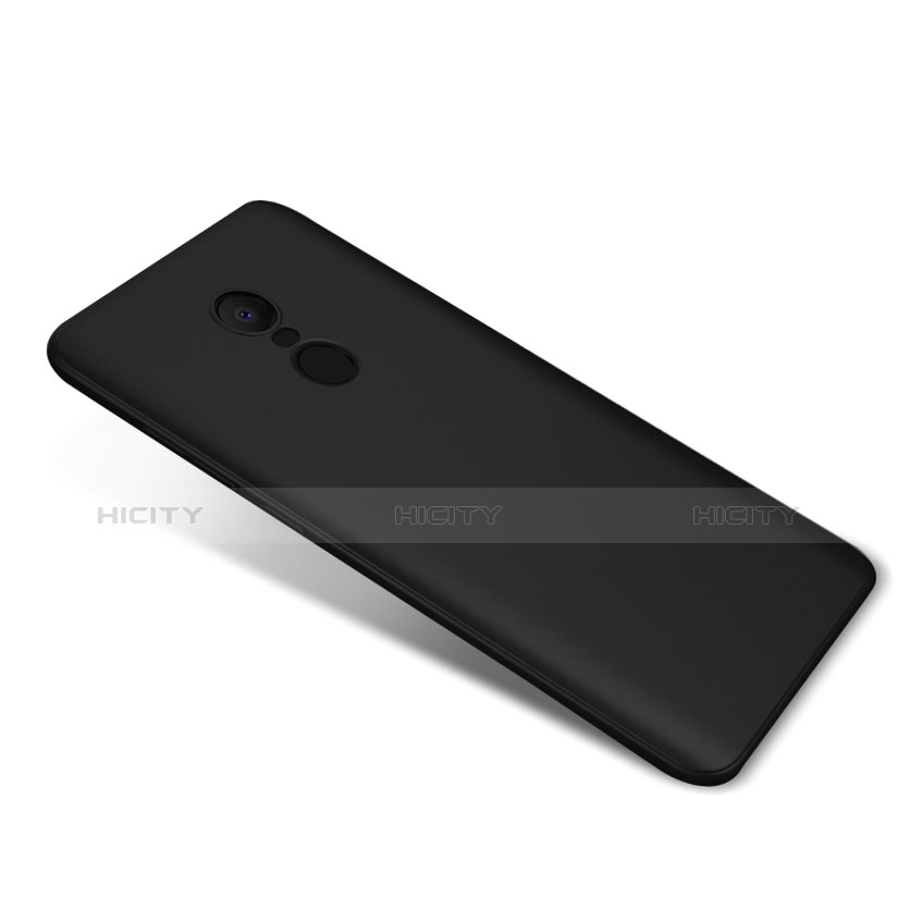 Custodia Silicone Ultra Sottile Morbida per Xiaomi Redmi Note 4 Standard Edition Nero