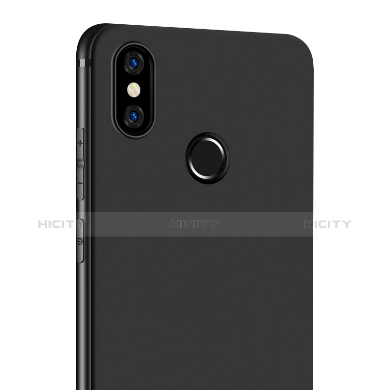 Custodia Silicone Ultra Sottile Morbida per Xiaomi Redmi Note 5 AI Dual Camera Nero