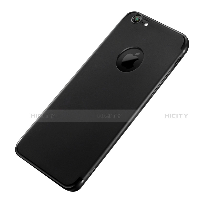 Custodia Silicone Ultra Sottile Morbida Q04 per Apple iPhone SE (2020) Nero