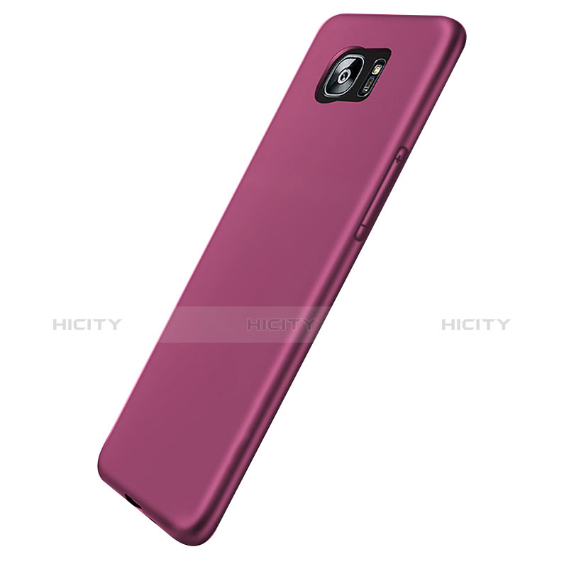 Custodia Silicone Ultra Sottile Morbida R06 per Samsung Galaxy S7 Edge G935F Viola