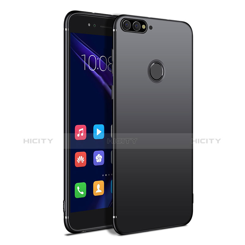 Custodia Silicone Ultra Sottile Morbida S02 per Huawei Enjoy 8 Nero