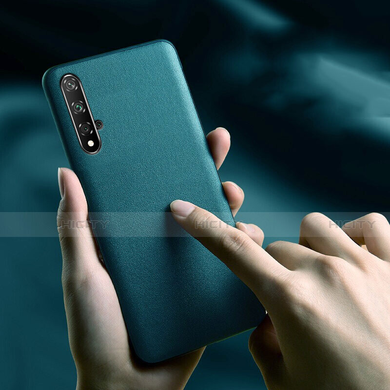 Custodia Silicone Ultra Sottile Morbida S02 per Huawei Honor 20 Verde