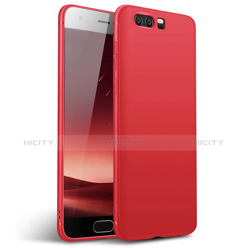 Custodia Silicone Ultra Sottile Morbida S02 per Huawei Honor 9 Premium Rosso