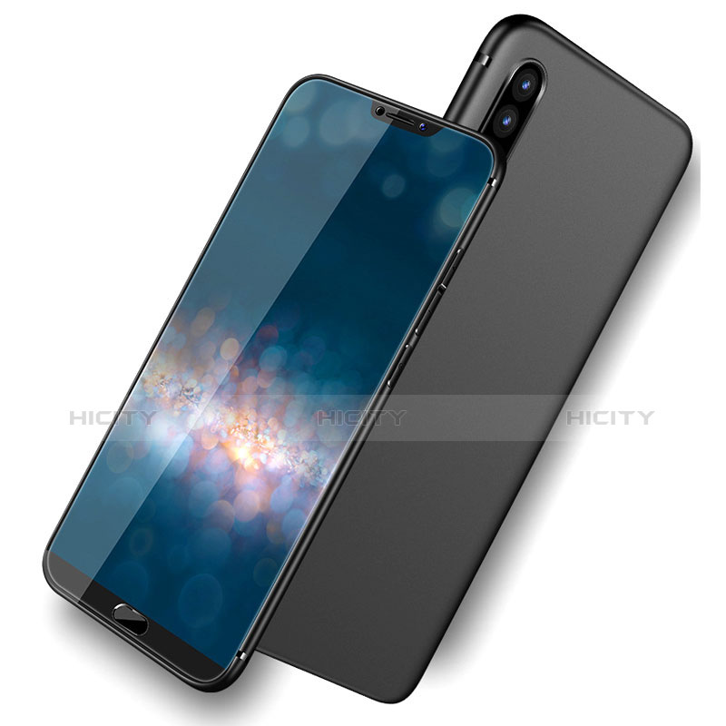 Custodia Silicone Ultra Sottile Morbida S02 per Huawei P20 Pro Nero