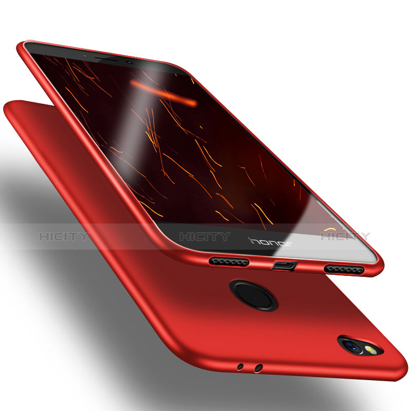 Custodia Silicone Ultra Sottile Morbida S02 per Huawei P9 Lite (2017) Rosso