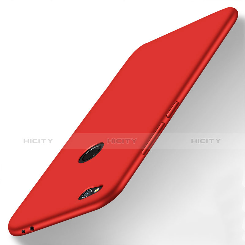 Custodia Silicone Ultra Sottile Morbida S02 per Huawei P9 Lite (2017) Rosso