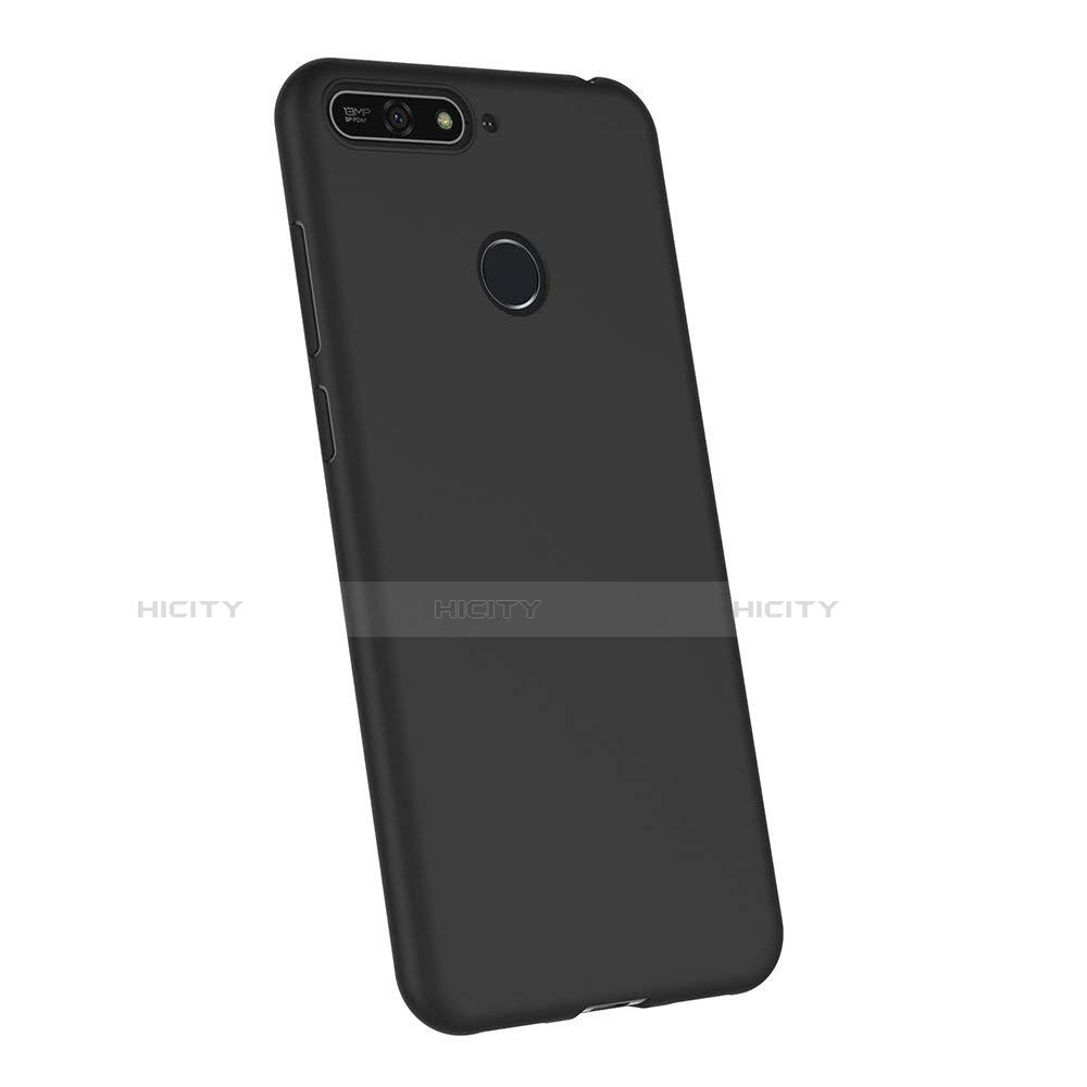 Custodia Silicone Ultra Sottile Morbida S02 per Huawei Y6 Prime (2018) Nero