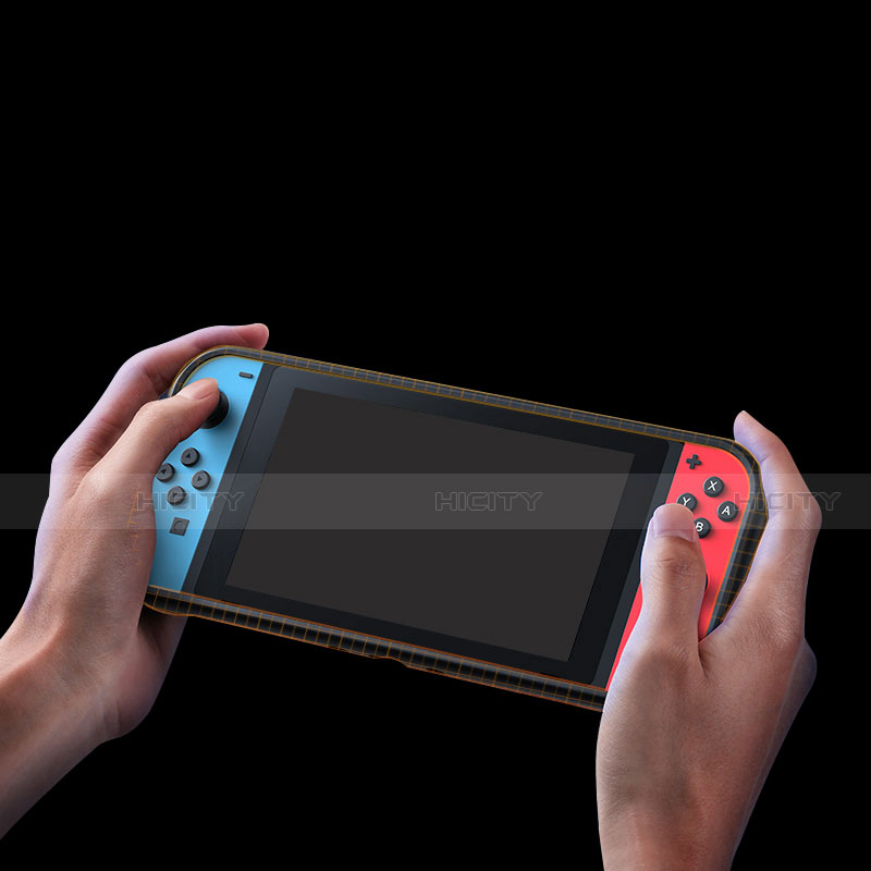 Custodia Silicone Ultra Sottile Morbida S02 per Nintendo Switch Nero