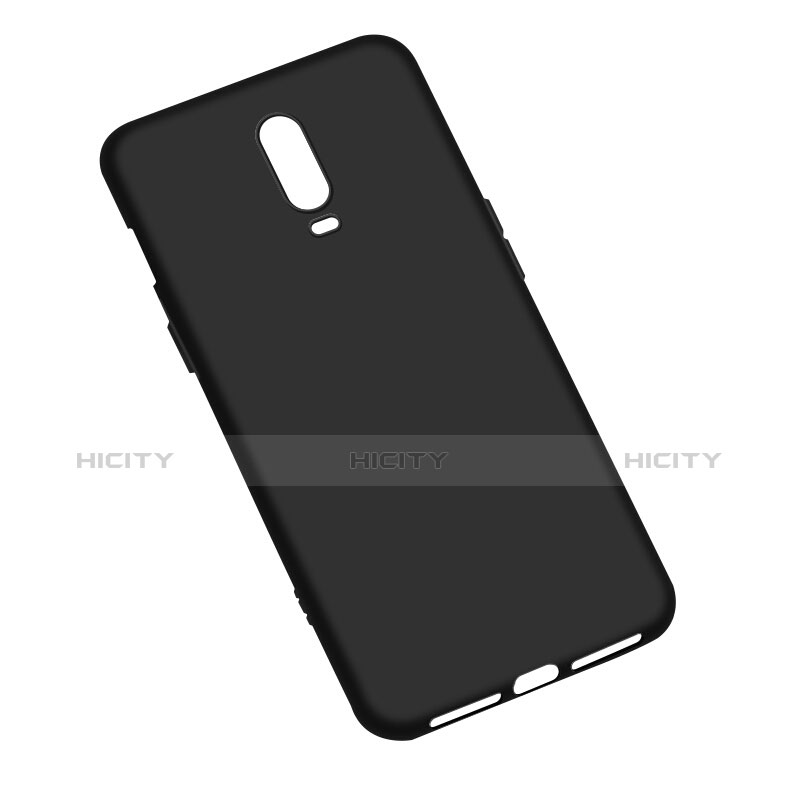 Custodia Silicone Ultra Sottile Morbida S02 per OnePlus 6T Nero