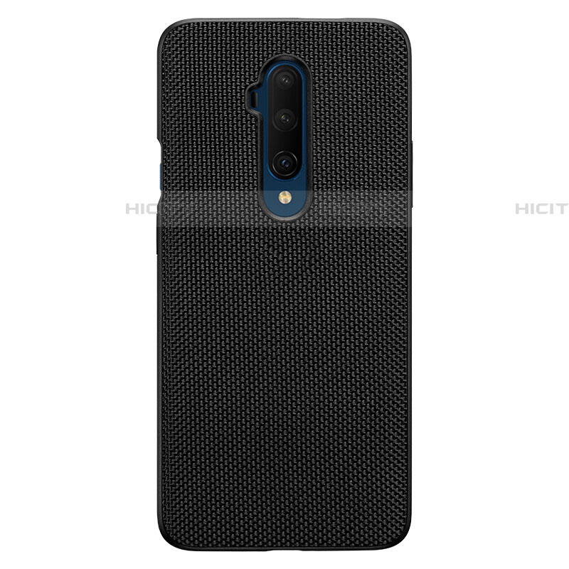 Custodia Silicone Ultra Sottile Morbida S02 per OnePlus 7T Pro Nero