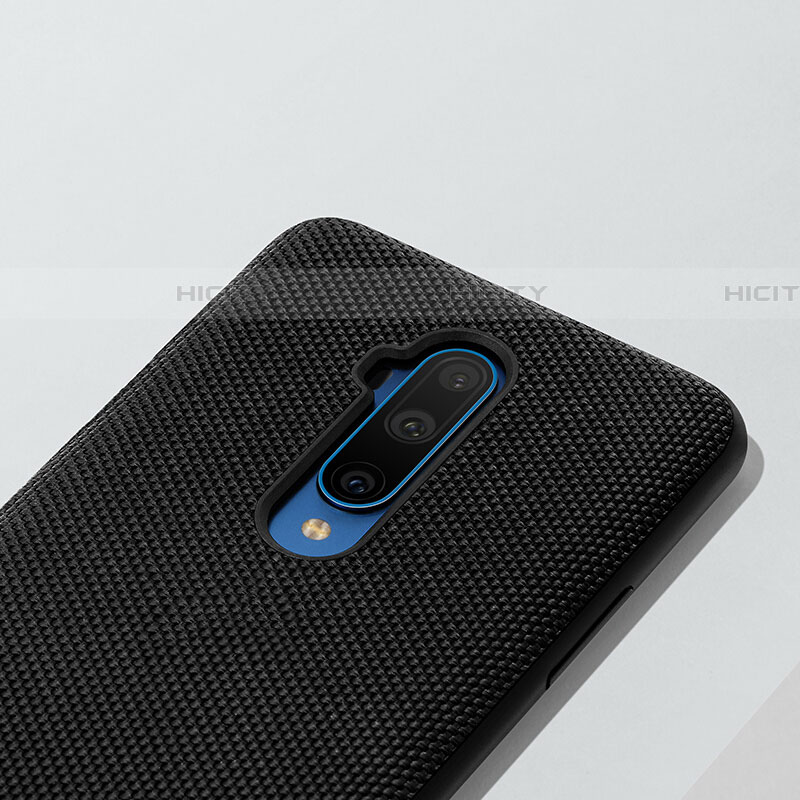 Custodia Silicone Ultra Sottile Morbida S02 per OnePlus 7T Pro Nero