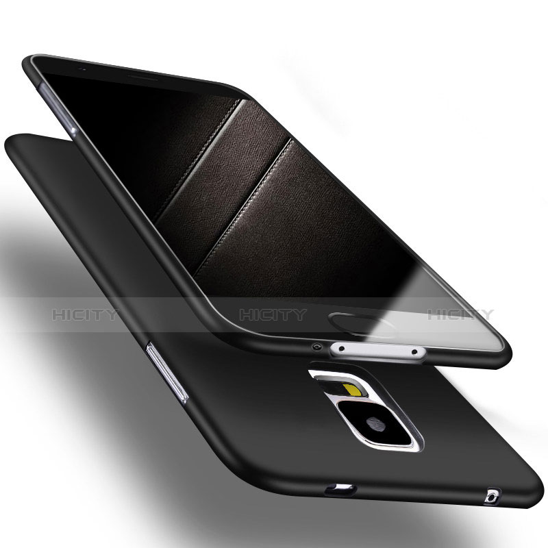 Custodia Silicone Ultra Sottile Morbida S02 per Samsung Galaxy S5 Duos Plus Nero