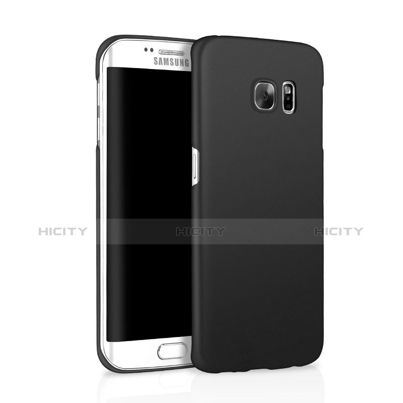 Custodia Silicone Ultra Sottile Morbida S02 per Samsung Galaxy S7 Edge G935F Nero