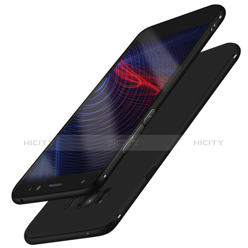 Custodia Silicone Ultra Sottile Morbida S02 per Samsung Galaxy S8 Nero