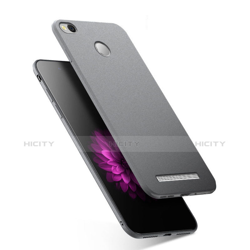 Custodia Silicone Ultra Sottile Morbida S02 per Xiaomi Redmi 3X Grigio