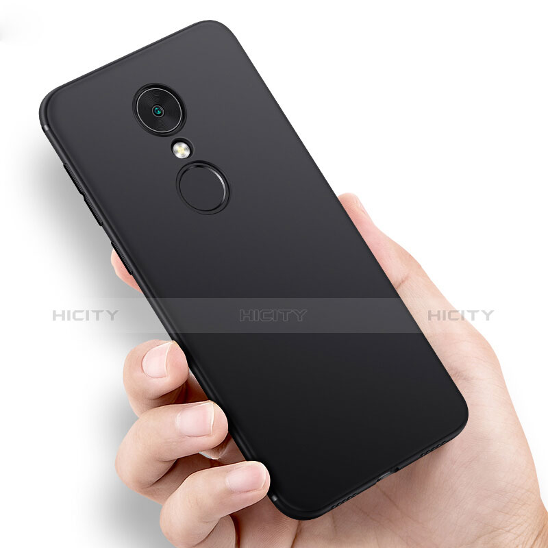 Custodia Silicone Ultra Sottile Morbida S02 per Xiaomi Redmi 5 Nero