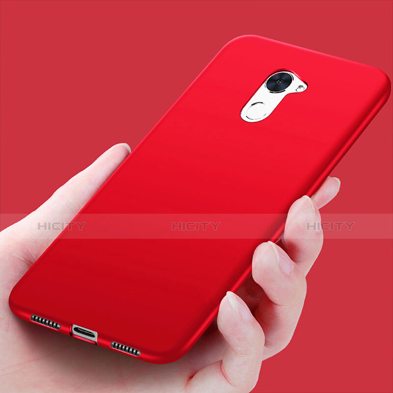 Custodia Silicone Ultra Sottile Morbida S03 per Huawei Enjoy 7 Plus Rosso