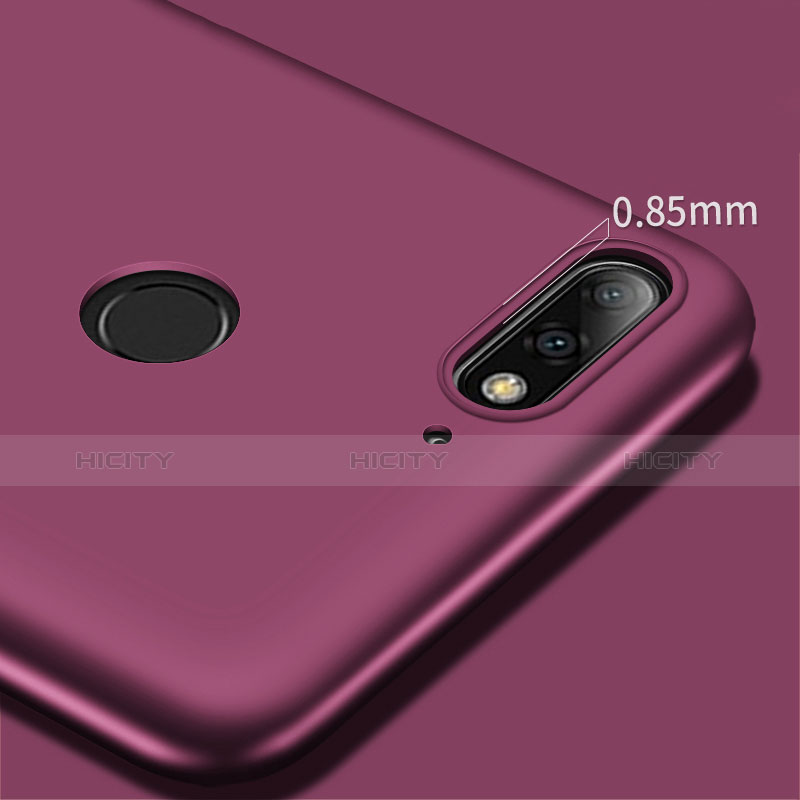 Custodia Silicone Ultra Sottile Morbida S03 per Huawei Enjoy 8 Viola