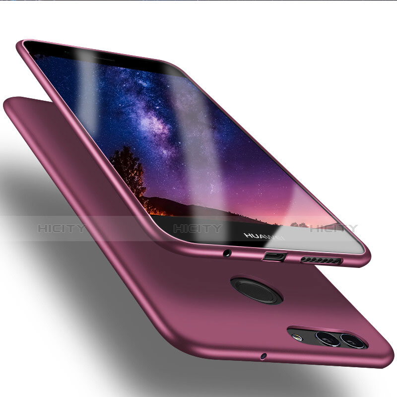 Custodia Silicone Ultra Sottile Morbida S03 per Huawei Nova 2 Plus Viola