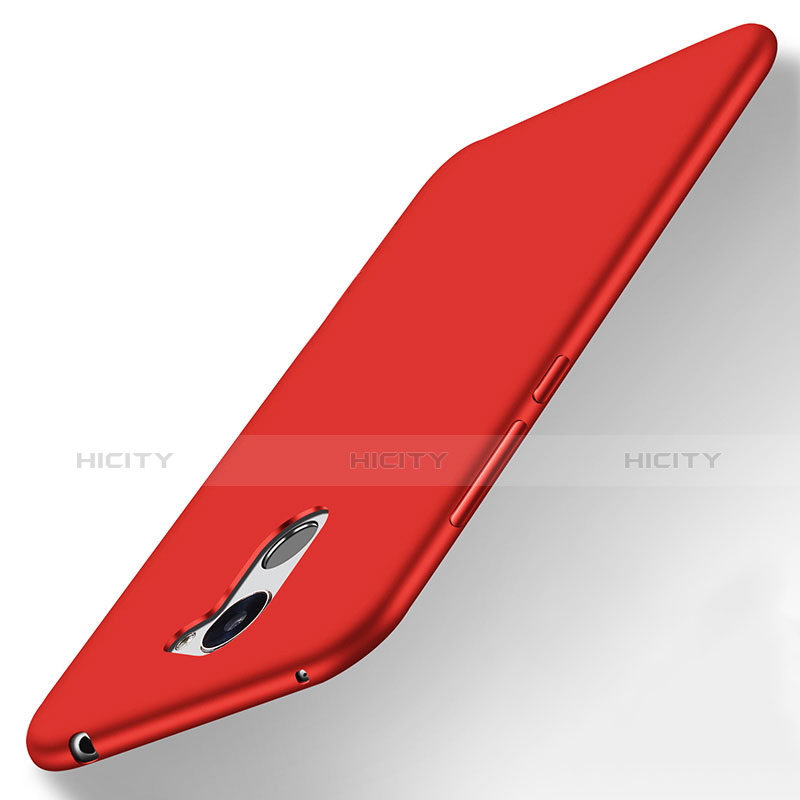 Custodia Silicone Ultra Sottile Morbida S03 per Huawei Y7 Prime Rosso