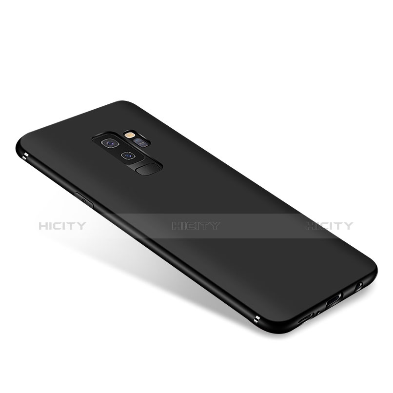 Custodia Silicone Ultra Sottile Morbida S03 per Samsung Galaxy A6 Plus (2018) Nero