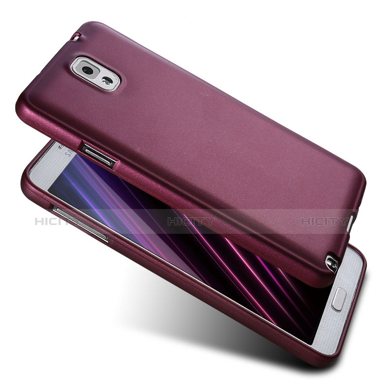 Custodia Silicone Ultra Sottile Morbida S03 per Samsung Galaxy Note 3 N9000 Viola