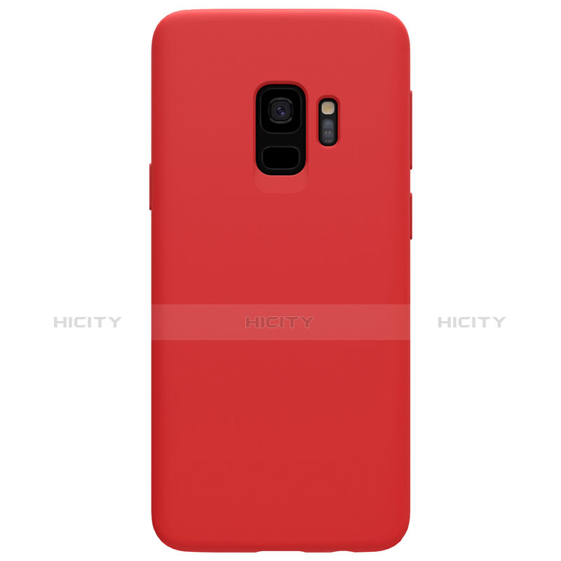 Custodia Silicone Ultra Sottile Morbida S03 per Samsung Galaxy S9 Rosso