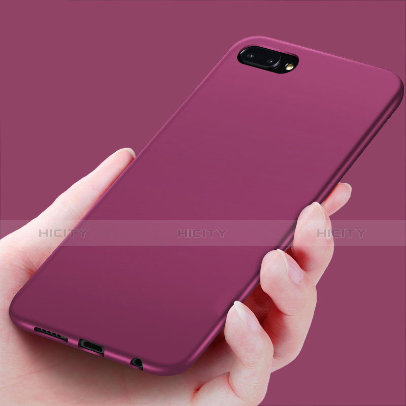 Custodia Silicone Ultra Sottile Morbida S04 per Huawei Honor 10 Viola