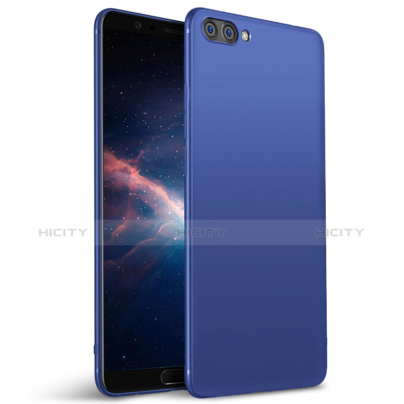 Custodia Silicone Ultra Sottile Morbida S04 per Huawei Honor V10 Blu