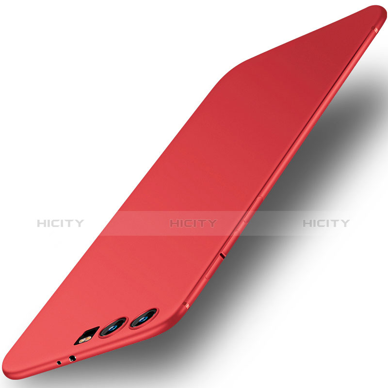 Custodia Silicone Ultra Sottile Morbida S04 per Huawei P10 Plus Rosso