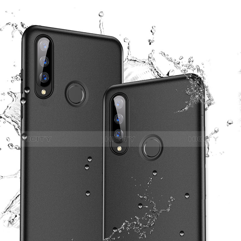 Custodia Silicone Ultra Sottile Morbida S04 per Huawei P30 Lite Nero