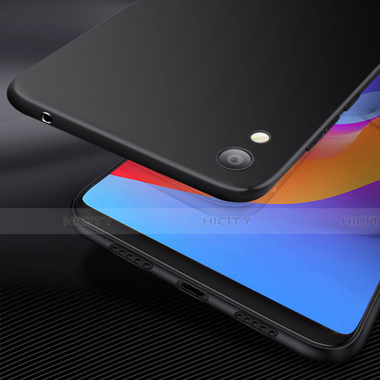 Custodia Silicone Ultra Sottile Morbida S04 per Huawei Y6 (2019) Nero