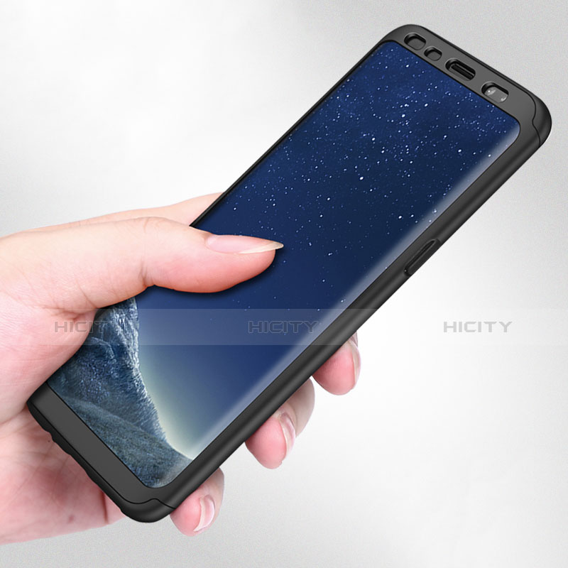 Custodia Silicone Ultra Sottile Morbida S04 per Samsung Galaxy S8 Plus Nero