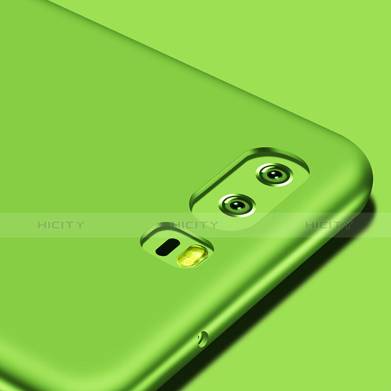 Custodia Silicone Ultra Sottile Morbida S05 per Huawei P10 Verde