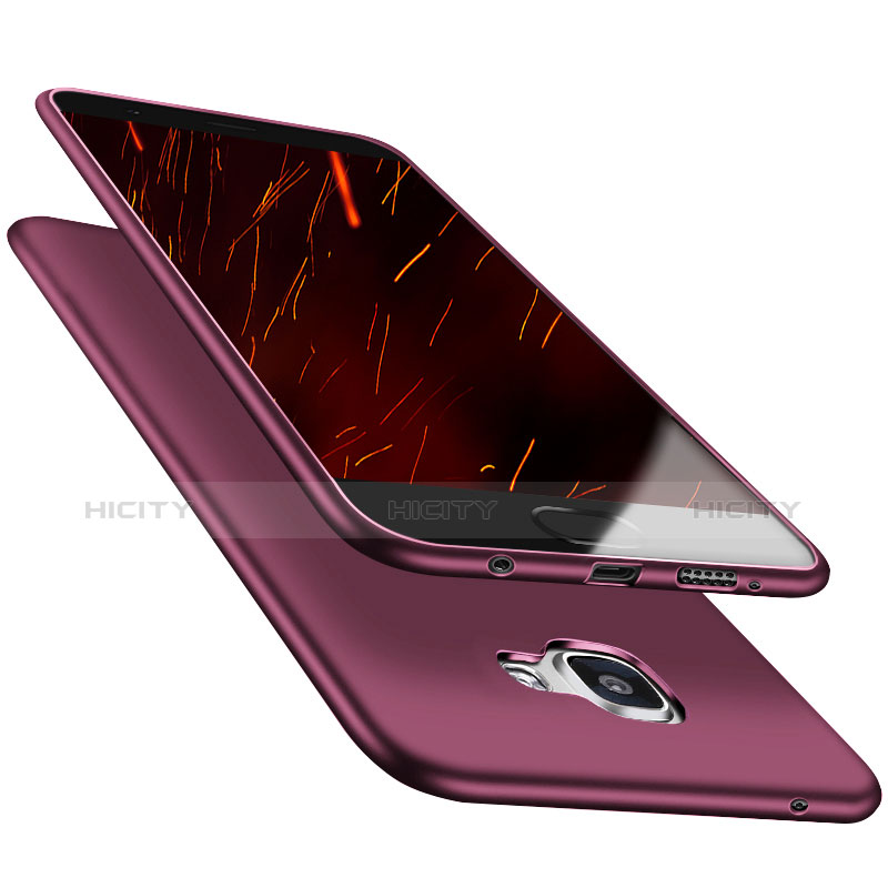 Custodia Silicone Ultra Sottile Morbida S05 per Samsung Galaxy A9 (2016) A9000 Viola