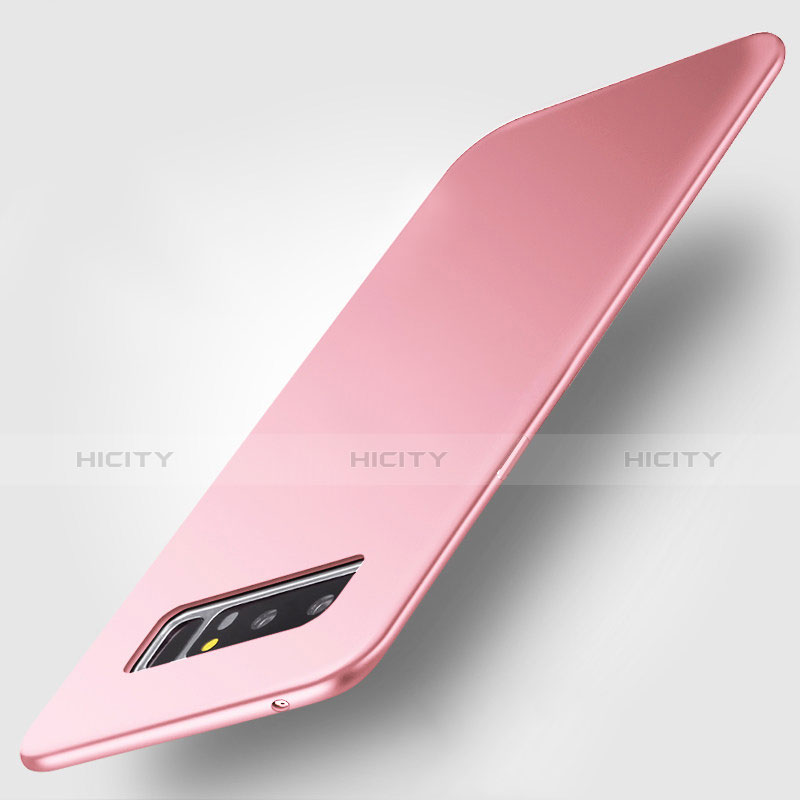 Custodia Silicone Ultra Sottile Morbida S06 per Samsung Galaxy Note 8 Duos N950F Rosa