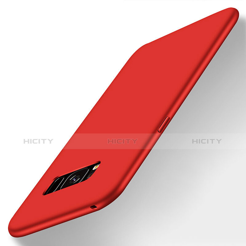 Custodia Silicone Ultra Sottile Morbida S06 per Samsung Galaxy S8 Plus Rosso