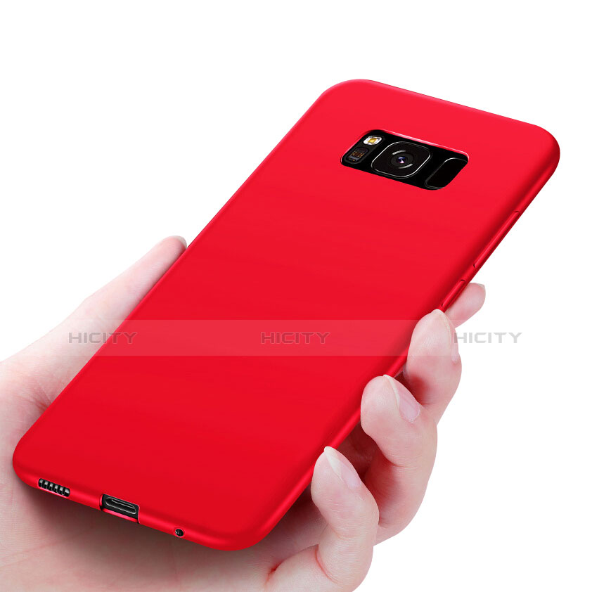 Custodia Silicone Ultra Sottile Morbida S06 per Samsung Galaxy S8 Rosso