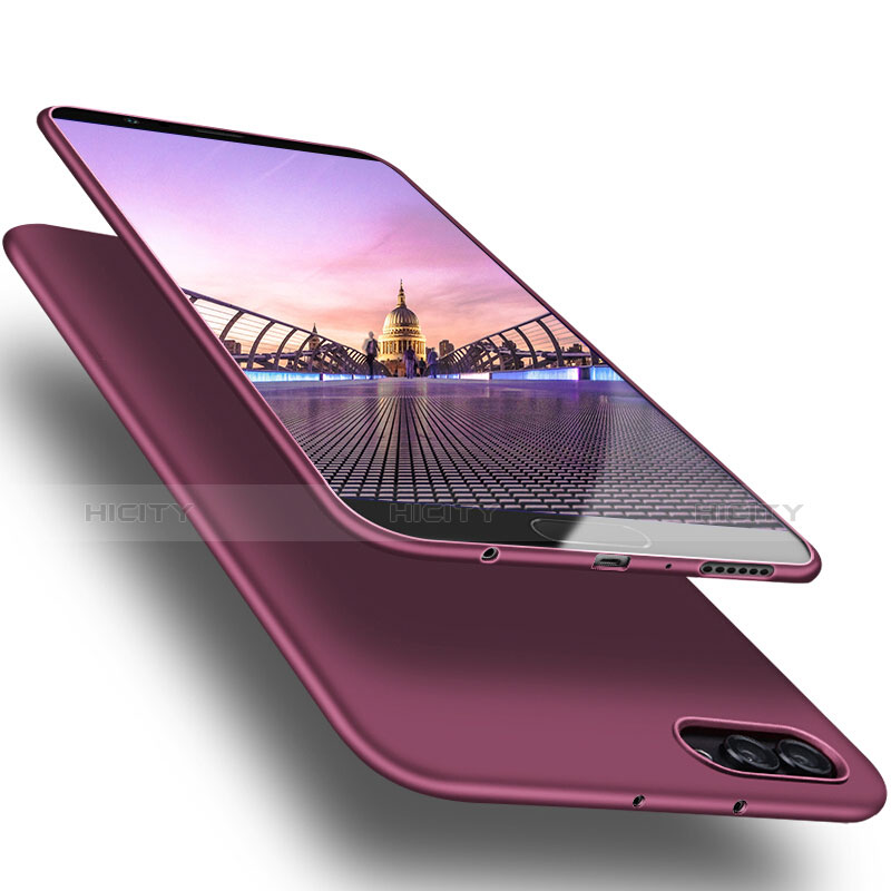 Custodia Silicone Ultra Sottile Morbida S07 per Huawei Honor View 10 Viola