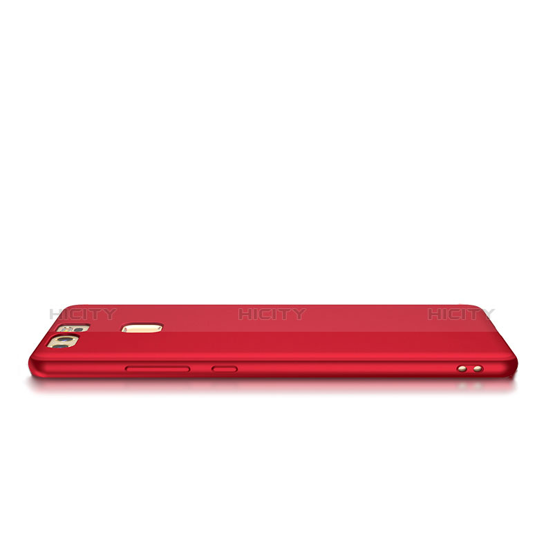 Custodia Silicone Ultra Sottile Morbida S07 per Huawei P9 Plus Rosso