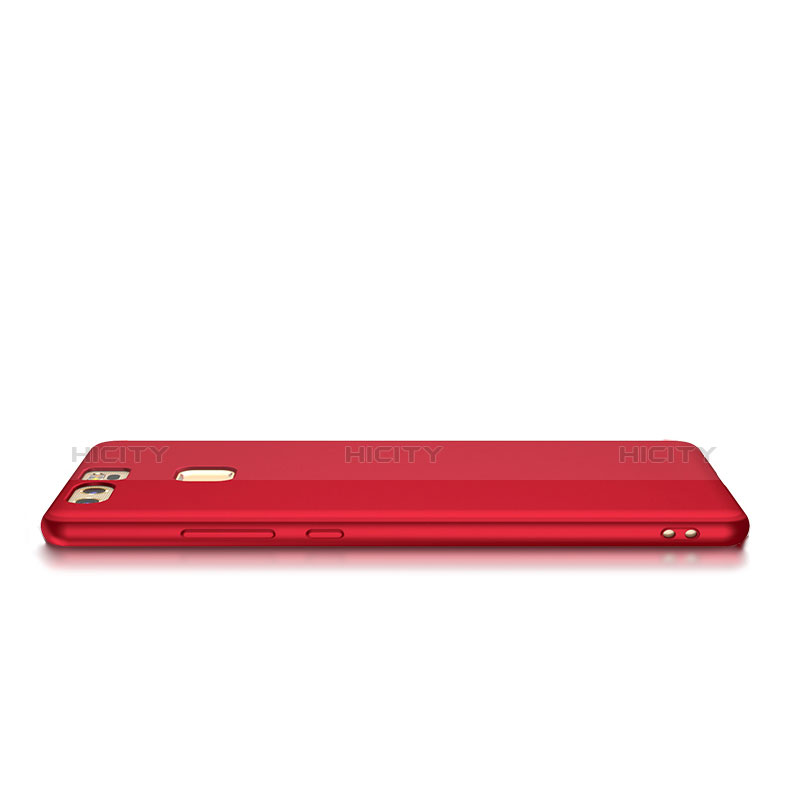 Custodia Silicone Ultra Sottile Morbida S07 per Huawei P9 Rosso