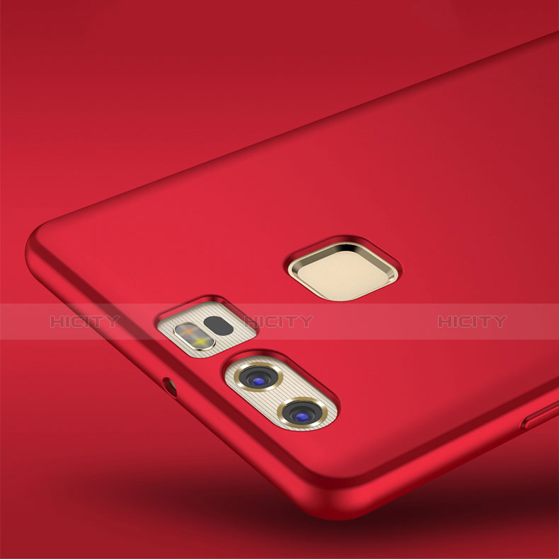 Custodia Silicone Ultra Sottile Morbida S07 per Huawei P9 Rosso
